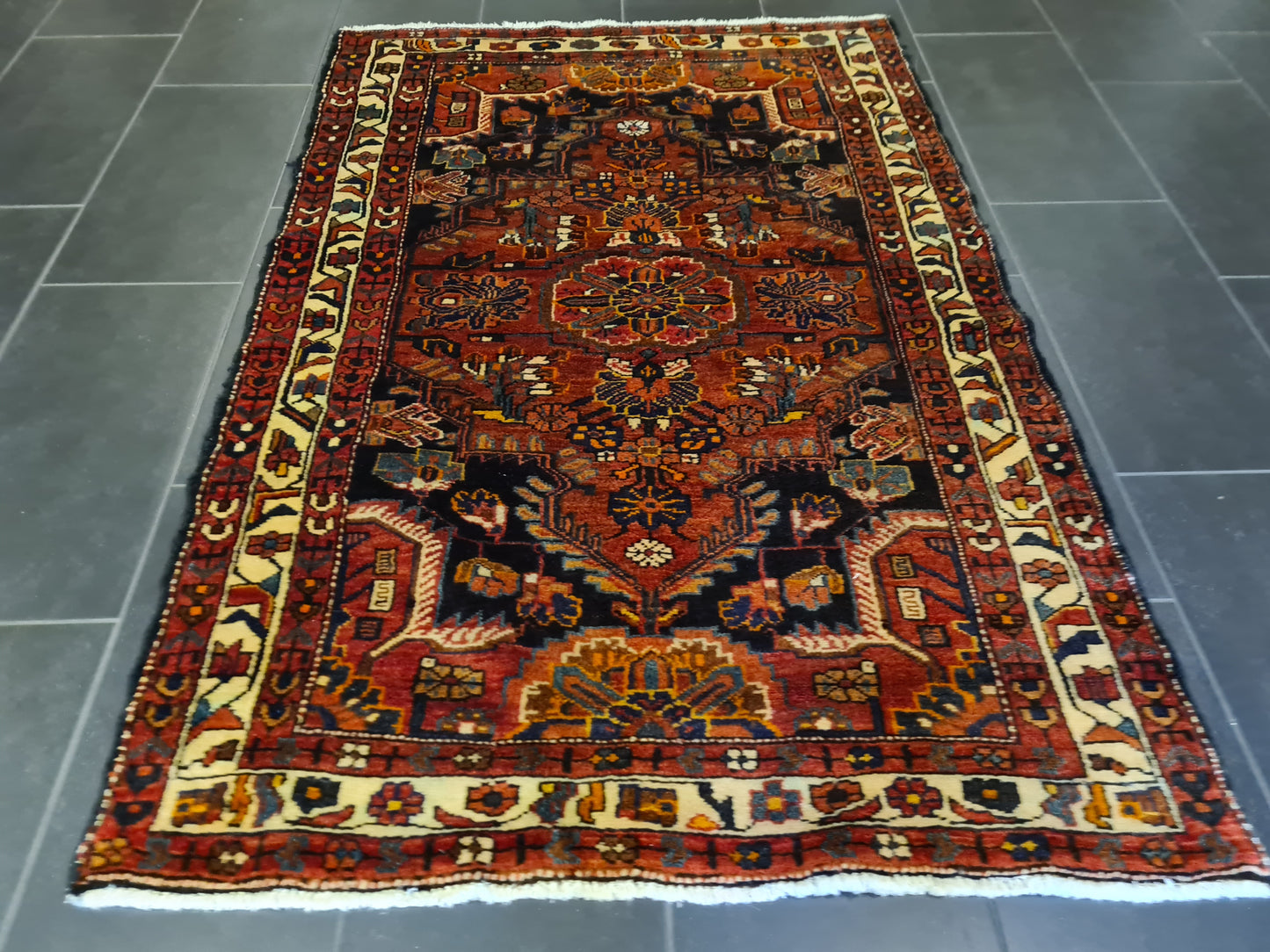 Perserteppich Orientteppich Handgeknüpfter Teppich Sarough Hamedan 175X114cm