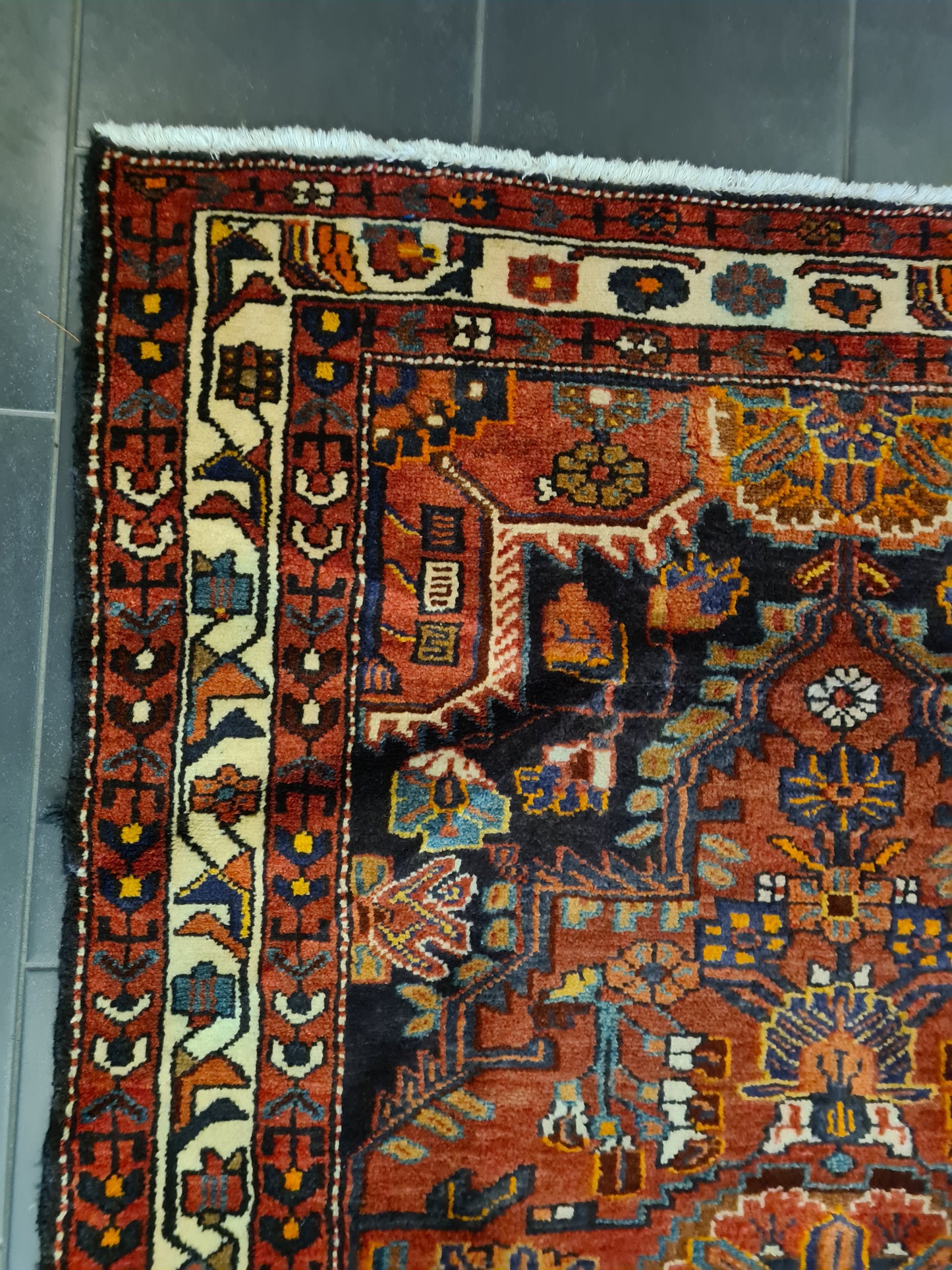 Perserteppich Orientteppich Handgeknüpfter Teppich Sarough Hamedan 175X114cm