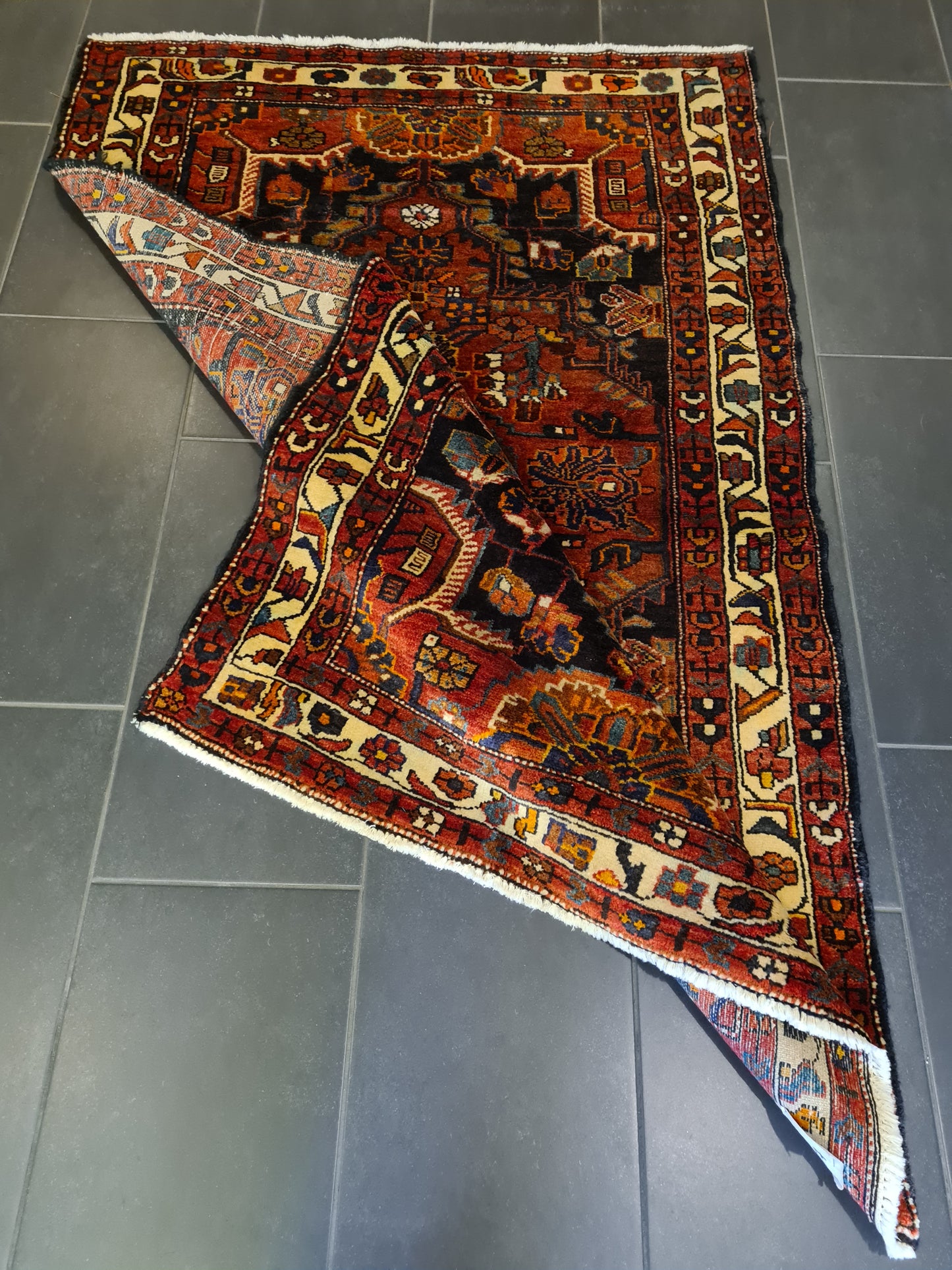 Perserteppich Orientteppich Handgeknüpfter Teppich Sarough Hamedan 175X114cm