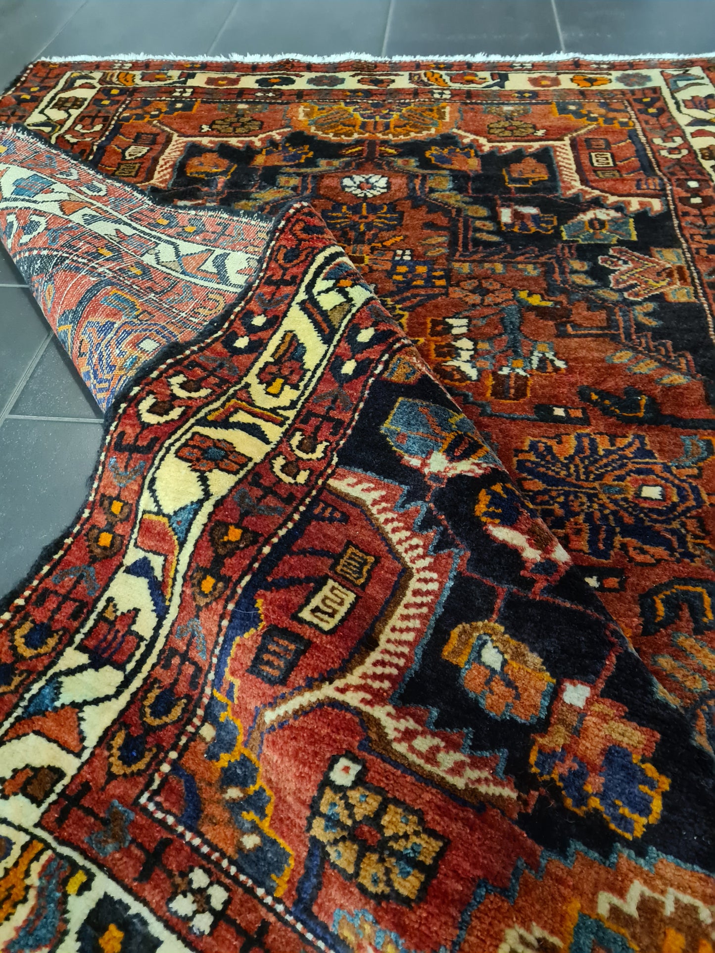 Perserteppich Orientteppich Handgeknüpfter Teppich Sarough Hamedan 175X114cm