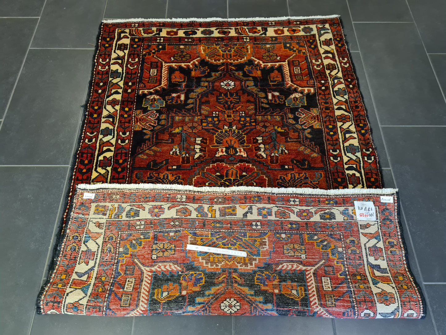 Perserteppich Orientteppich Handgeknüpfter Teppich Sarough Hamedan 175X114cm