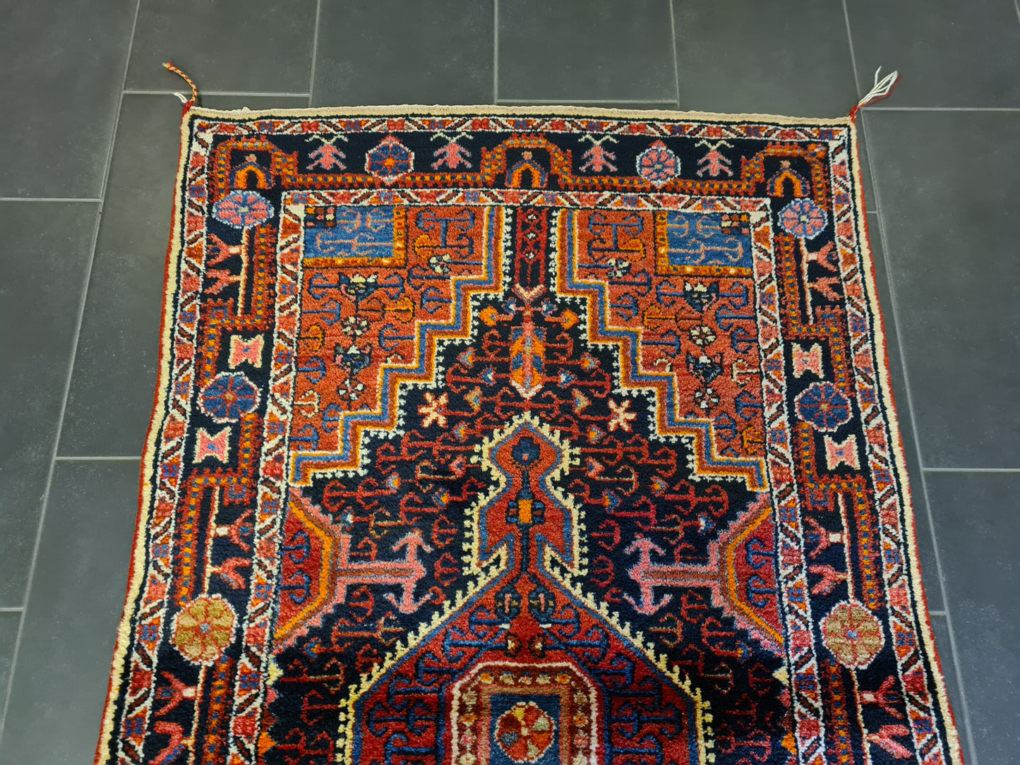 Perserteppich Orientteppich Handgeknüpfter Teppich Sarough Hamedan 185x107cm