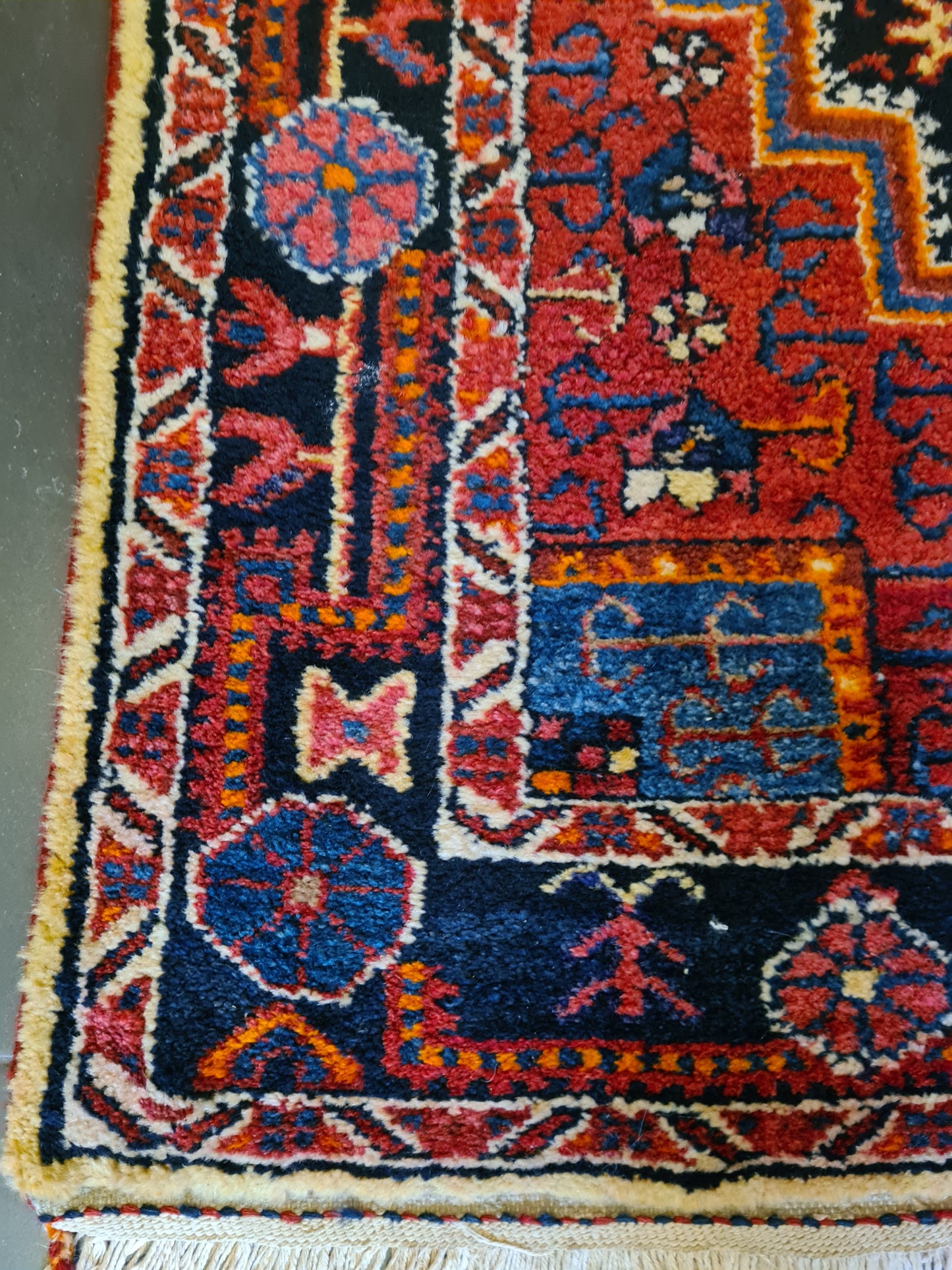 Perserteppich Orientteppich Handgeknüpfter Teppich Sarough Hamedan 185x107cm