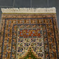 Seidenteppich Orientteppich Handgeknüpfter Teppich Kayseri Mihrab 160x91cm