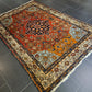 Perserteppich Orientteppich Handgeknüpfter Teppich Malaya antik 199x129cm