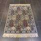 Perserteppich Orientteppich Handgeknüpfter Teppich Nain mit Seide 133x94cm