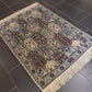 Perserteppich Orientteppich Handgeknüpfter Teppich Nain mit Seide 133x94cm