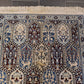 Perserteppich Orientteppich Handgeknüpfter Teppich Nain mit Seide 133x94cm