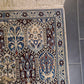 Perserteppich Orientteppich Handgeknüpfter Teppich Nain mit Seide 133x94cm