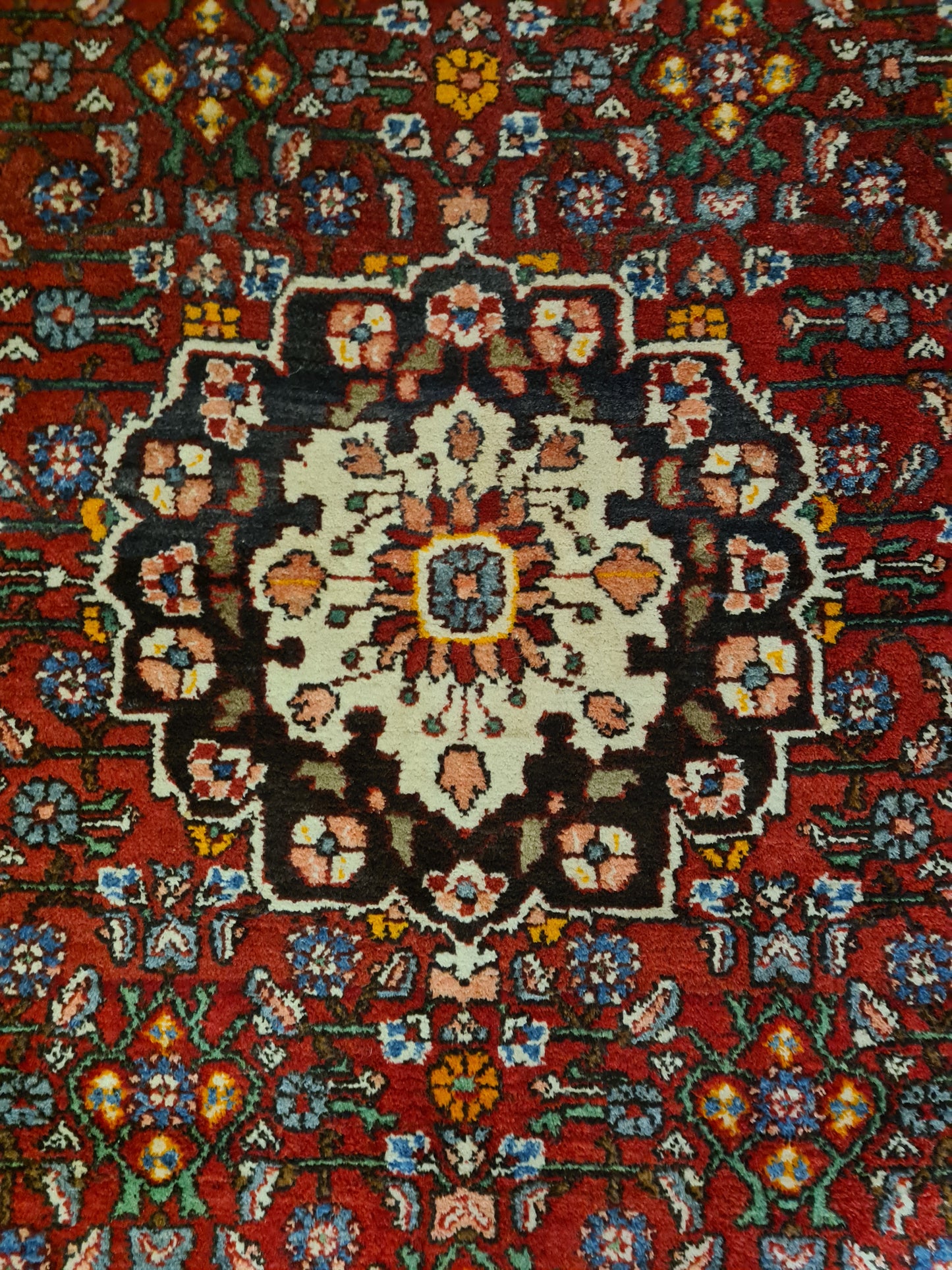 Perserteppich Orientteppich Handgeknüpfter Teppich Feiner Bidjar 228x147cm