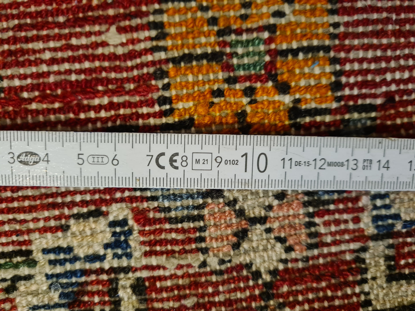 Perserteppich Orientteppich Handgeknüpfter Teppich Feiner Bidjar 228x147cm