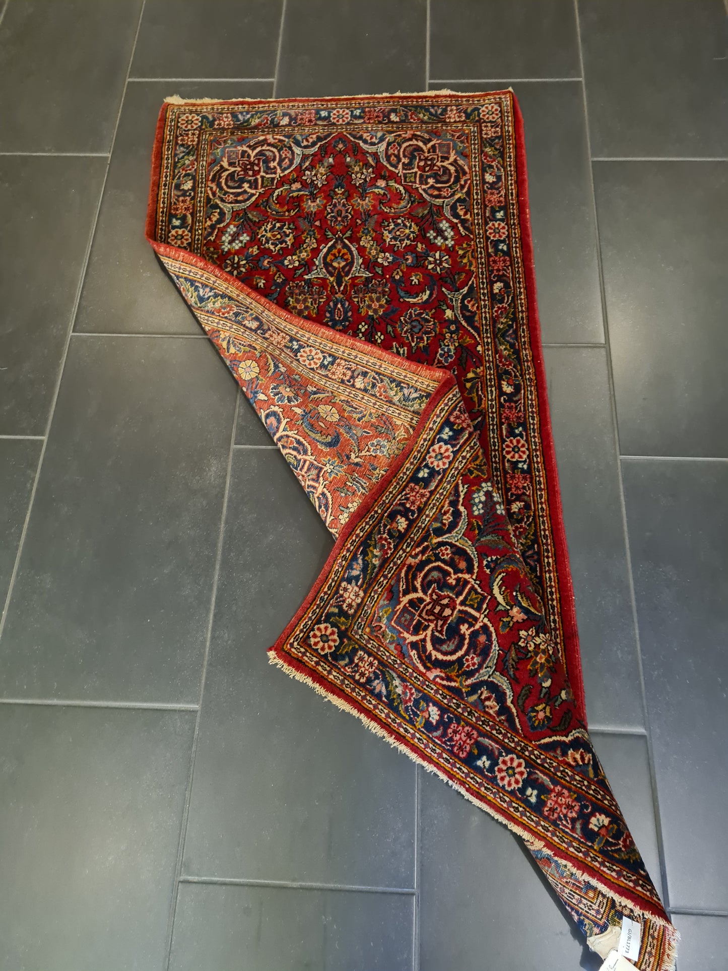 Perserteppich Orientteppich Handgeknüpfter Teppich Sarough Läufer 152x70cm