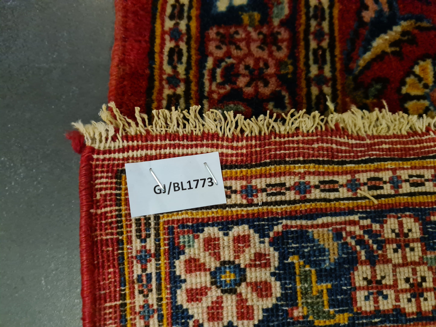 Perserteppich Orientteppich Handgeknüpfter Teppich Sarough Läufer 152x70cm