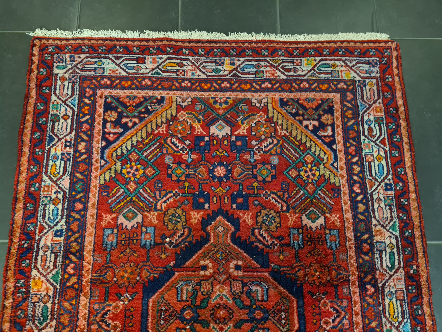 Perserteppich Orientteppich Handgeknüpfter Teppich Malaya antik 158x107cm