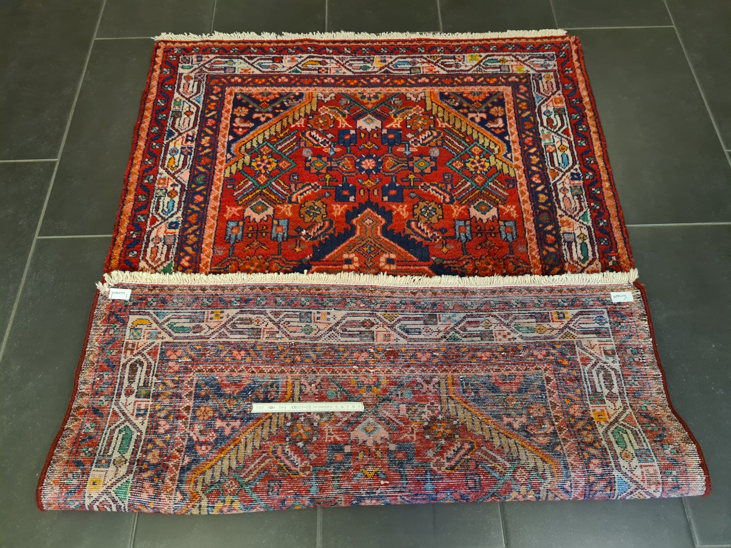 Perserteppich Orientteppich Handgeknüpfter Teppich Malaya antik 158x107cm