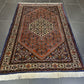 Perserteppich Orientteppich Handgeknüpfter Teppich Feiner Bidjar 140x90cm