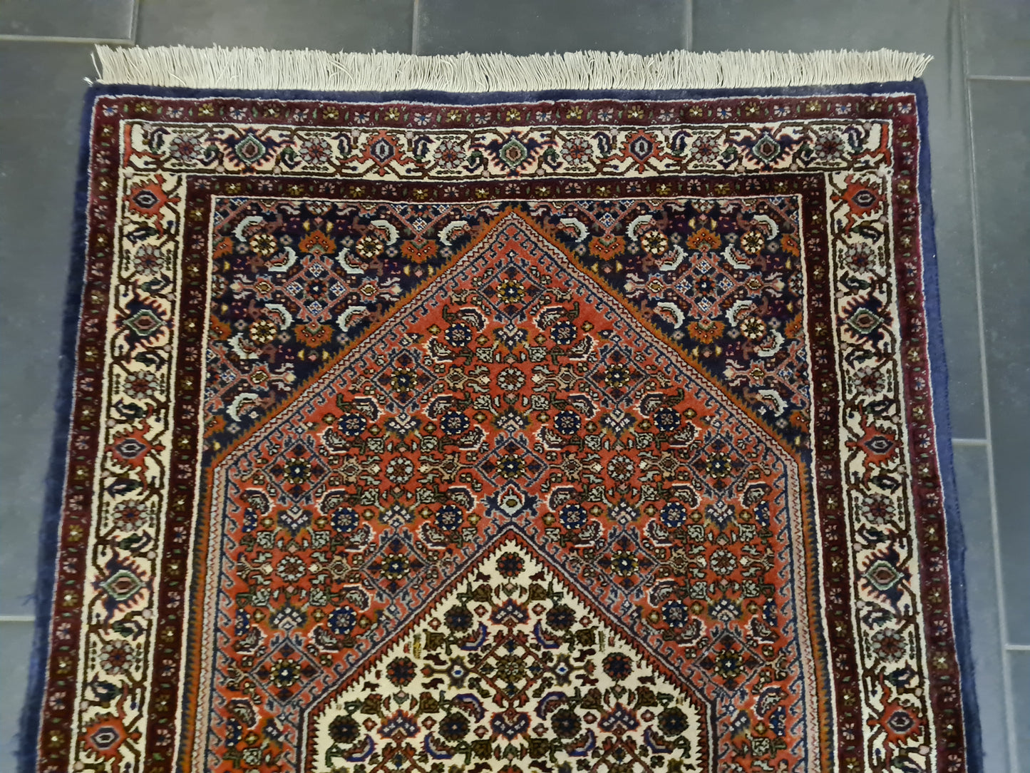 Perserteppich Orientteppich Handgeknüpfter Teppich Feiner Bidjar 140x90cm