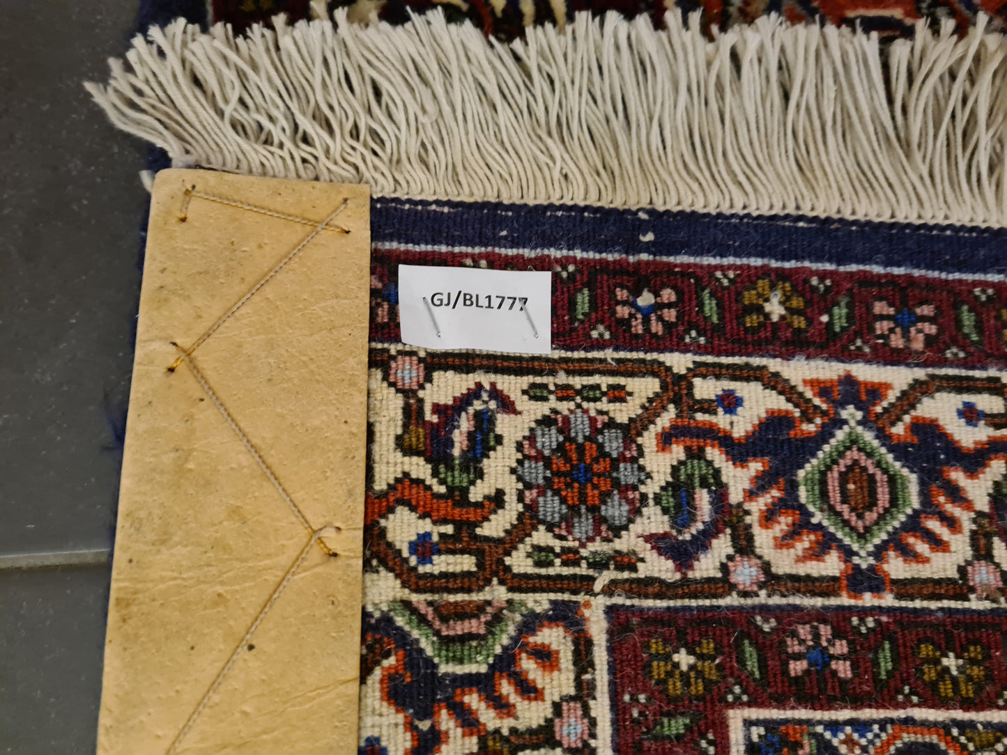 Perserteppich Orientteppich Handgeknüpfter Teppich Feiner Bidjar 140x90cm