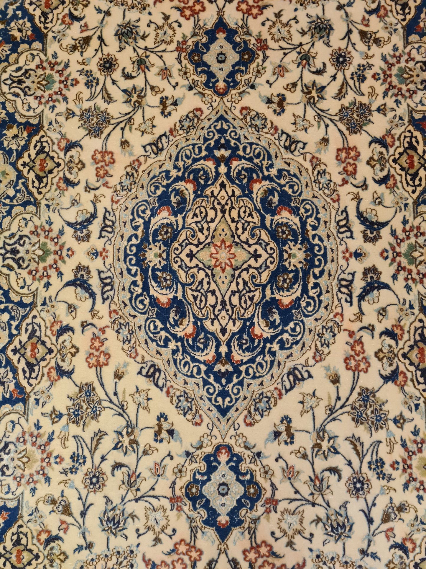 Perser Orientteppich Handgeknüpft Teppich Nain Habibian 238x164cm