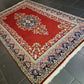 Perserteppich Orientteppich Handgeknüpfter Teppich Kirman Laver 234x135cm