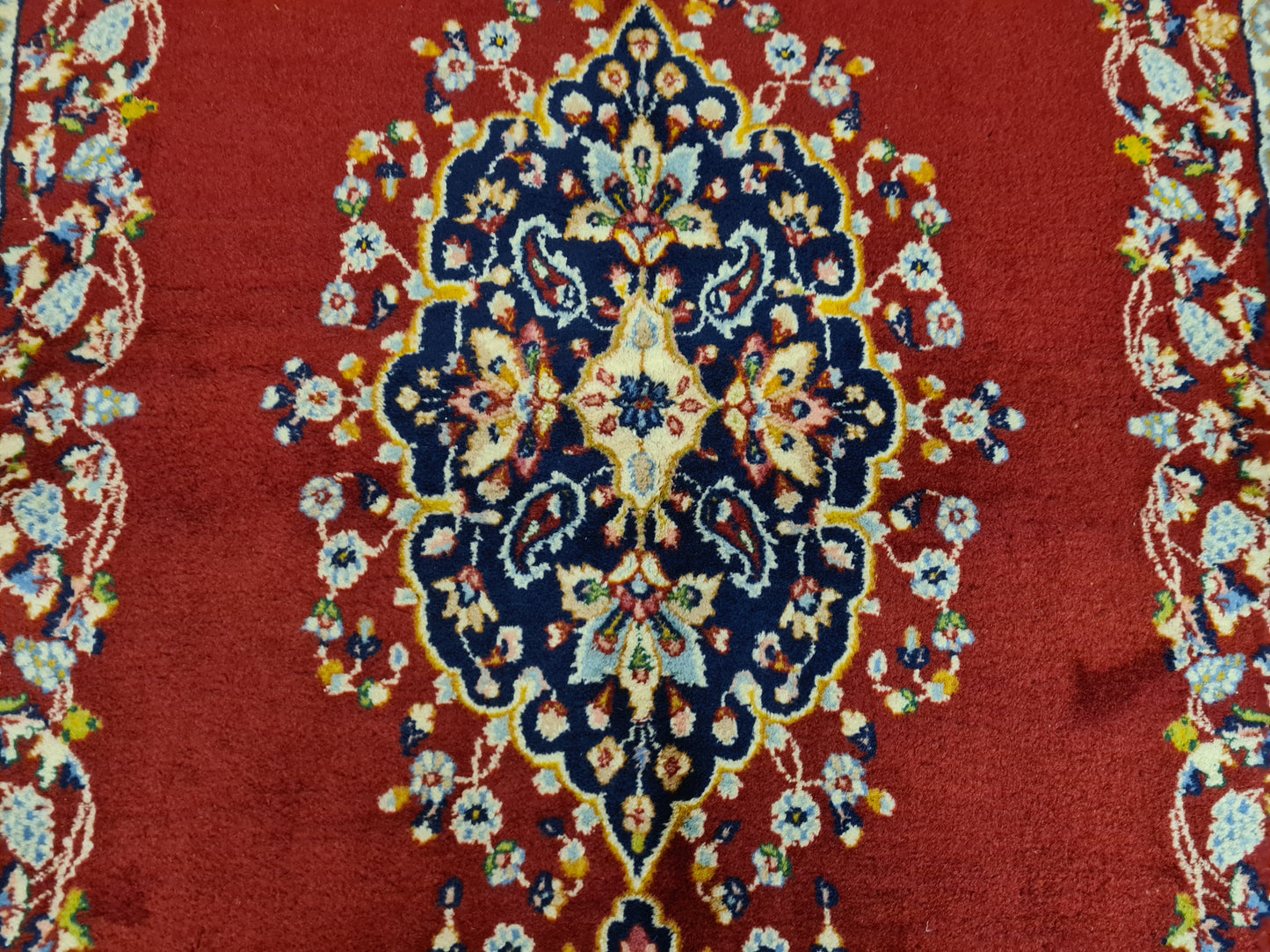 Perserteppich Orientteppich Handgeknüpfter Teppich Kirman Laver 234x135cm