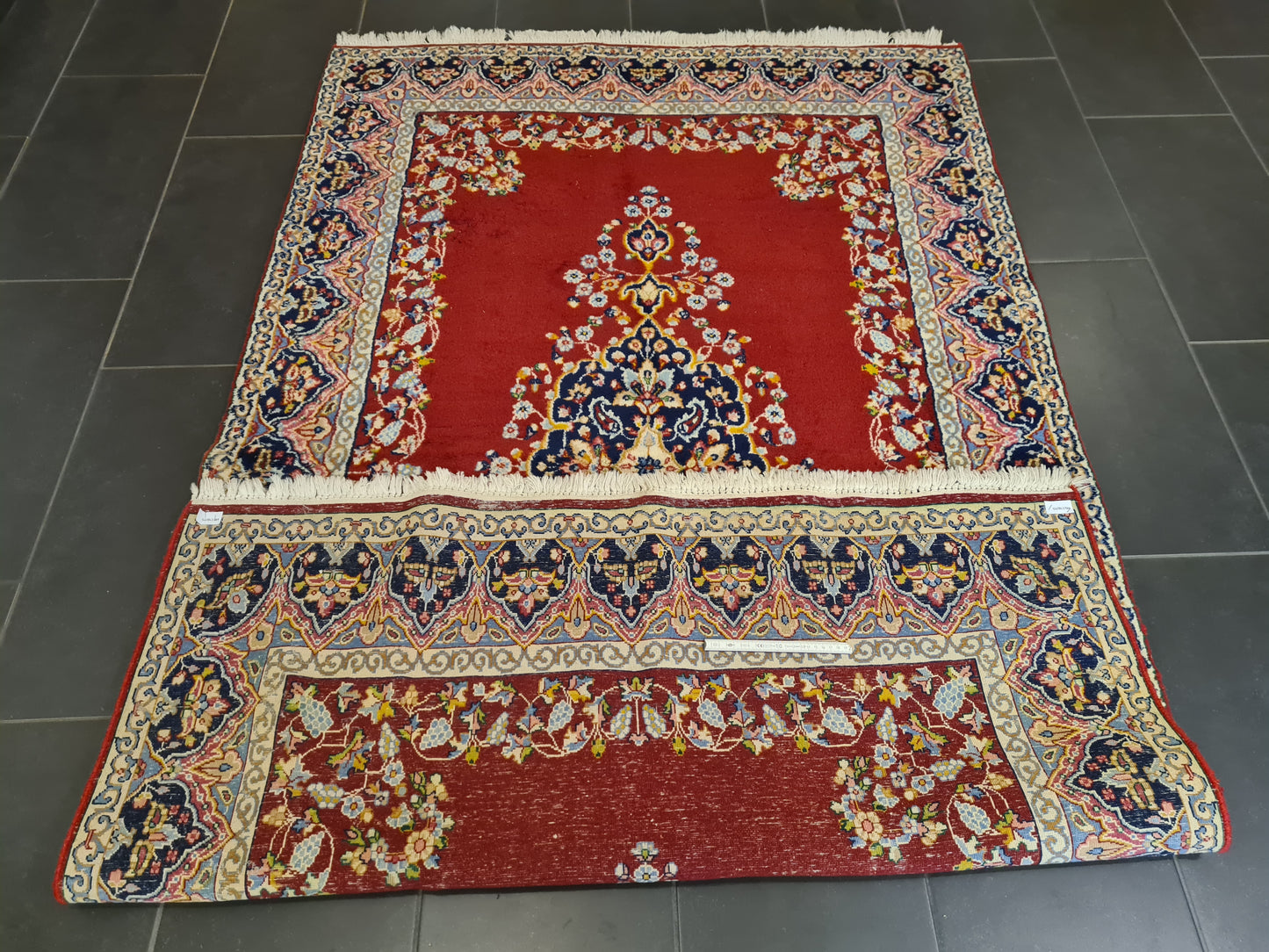 Perserteppich Orientteppich Handgeknüpfter Teppich Kirman Laver 234x135cm