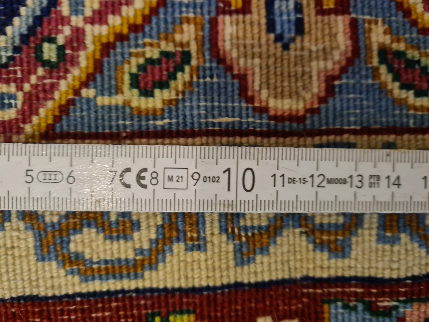 Perserteppich Orientteppich Handgeknüpfter Teppich Kirman Laver 234x135cm