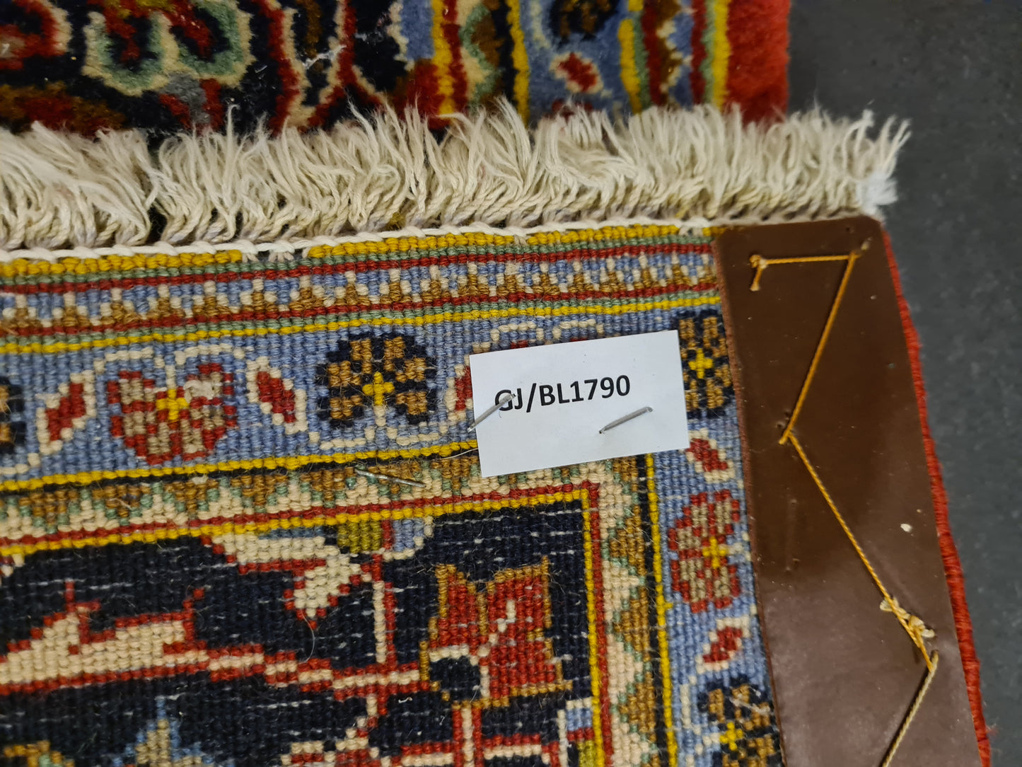 Perserteppich Orientteppich Handgeknüpfer Teppich Keshan Kork 220x143cm