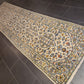 Perserteppich Orientteppich Handgeknüpfer Teppich Keshan Läufer 404x102cm