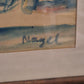 Nagel (XX) Aquarellmalerei Farbenfrohe Landschaft Expressionismus
