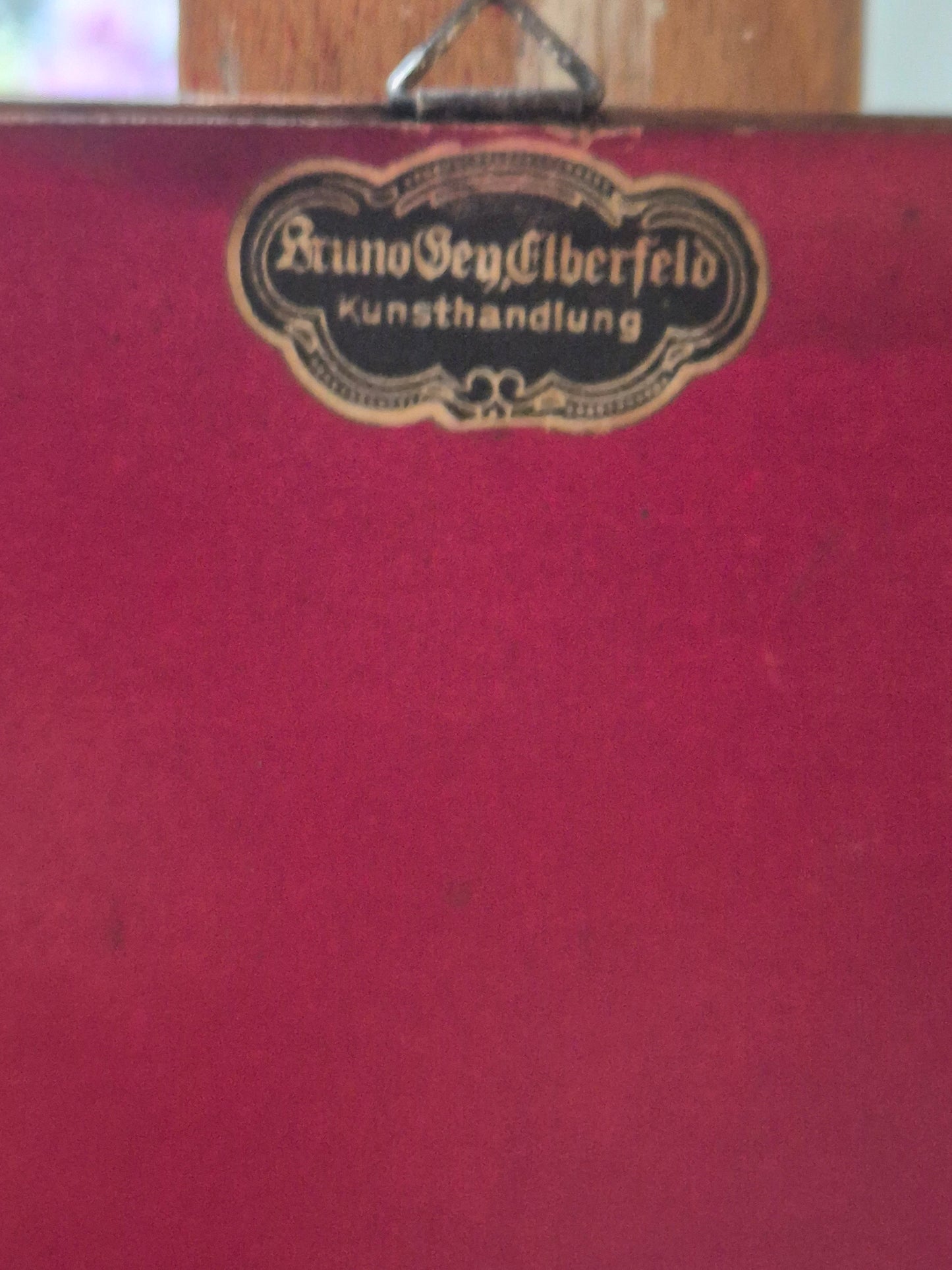 Nagel (XX) Aquarellmalerei Farbenfrohe Landschaft Expressionismus