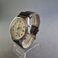 Klassischer Seiko Chronograph – Vintage-Design mit Lederarmband