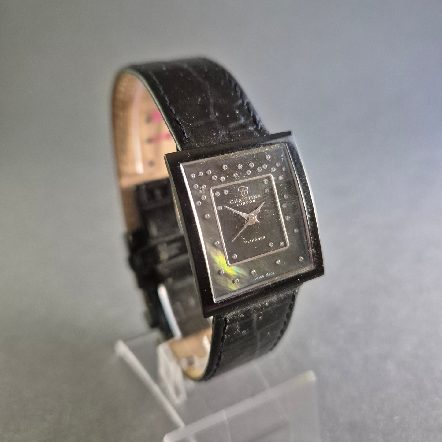 Christina London Damenarmbanduhr – Eleganz mit echten Diamanten