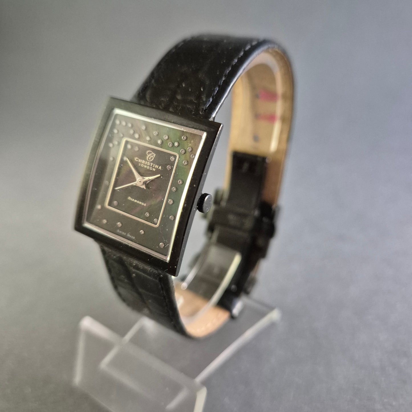 Christina London Damenarmbanduhr – Eleganz mit echten Diamanten