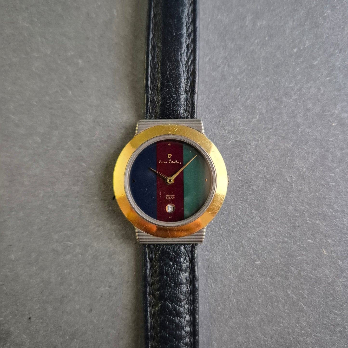 Exklusive Pierre Cardin Herrenarmbanduhr – Vintage-Design