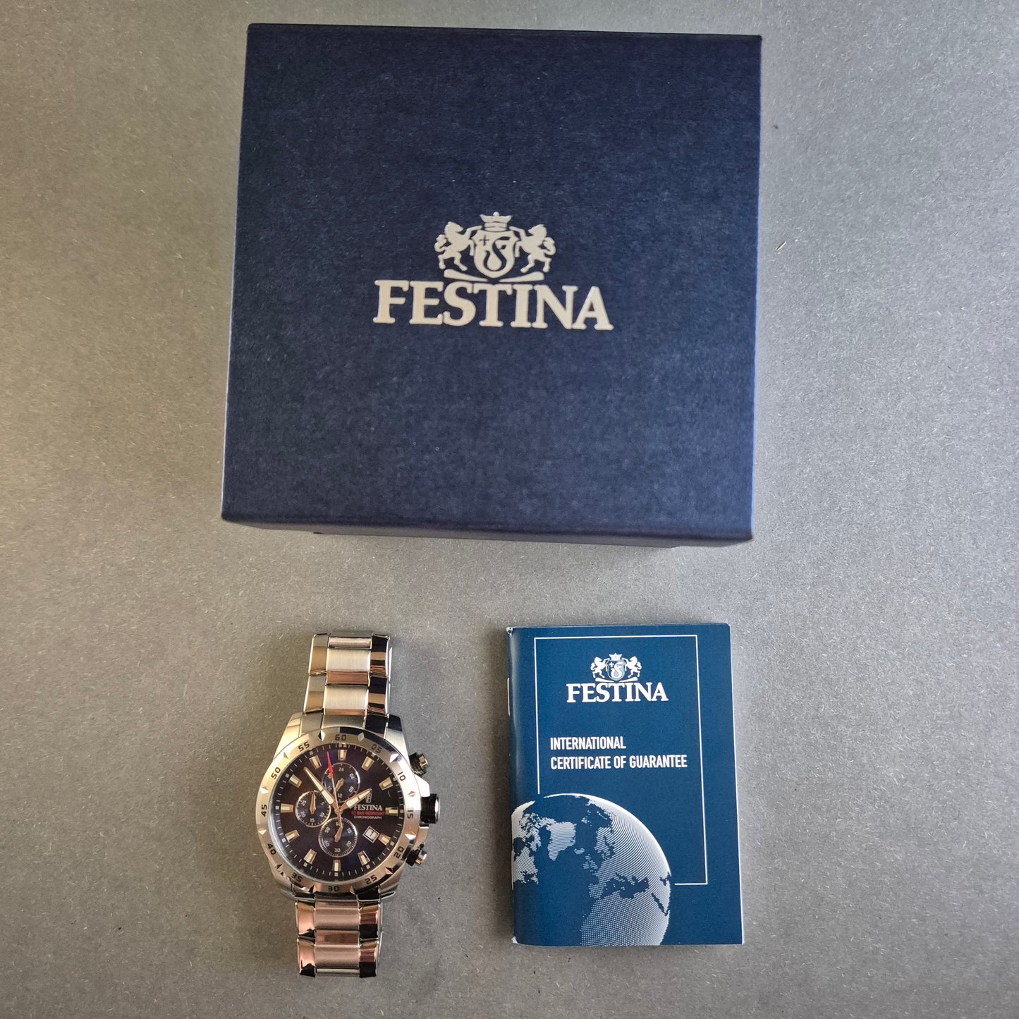 Sportlicher Festina Herren-Chronograph – Robustes Design mit Edelstahlgehäuse