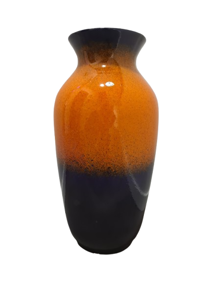 Ü-Keramik Vase Uebelacker Mid-Century Vintage 52x24cm