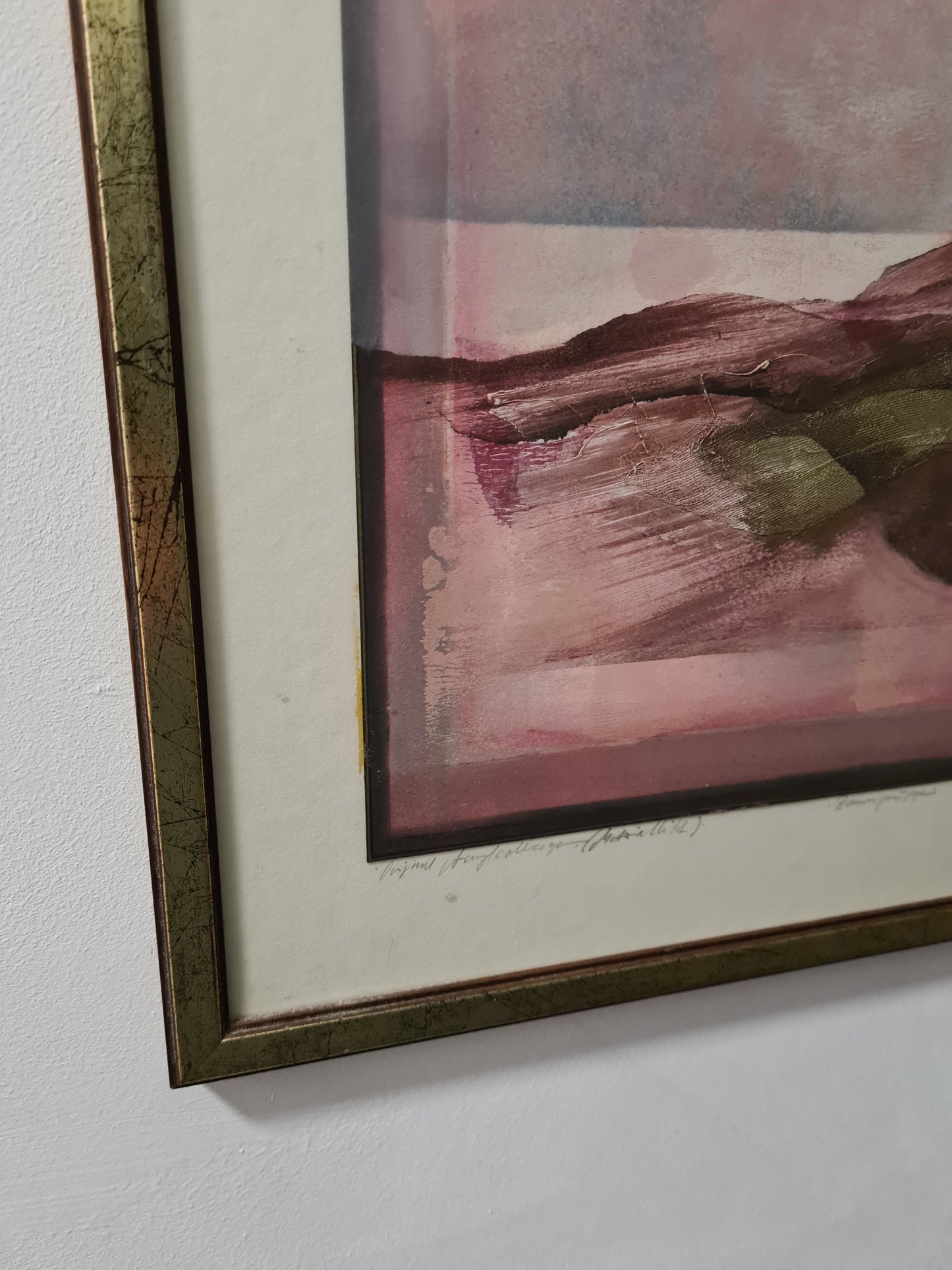 Ernst Peter Rade Original Gemälde Baumgruppe Signiert 63x53cm