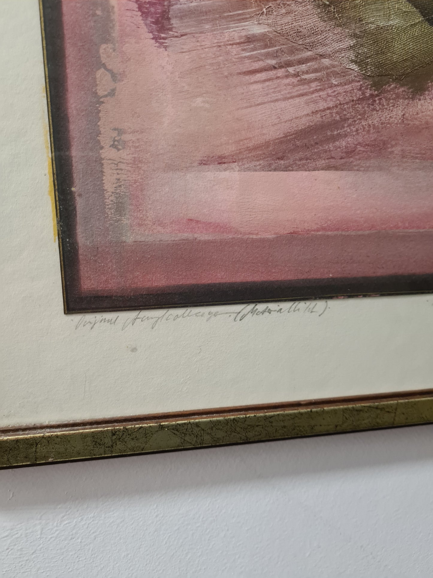 Ernst Peter Rade Original Gemälde Baumgruppe Signiert 63x53cm