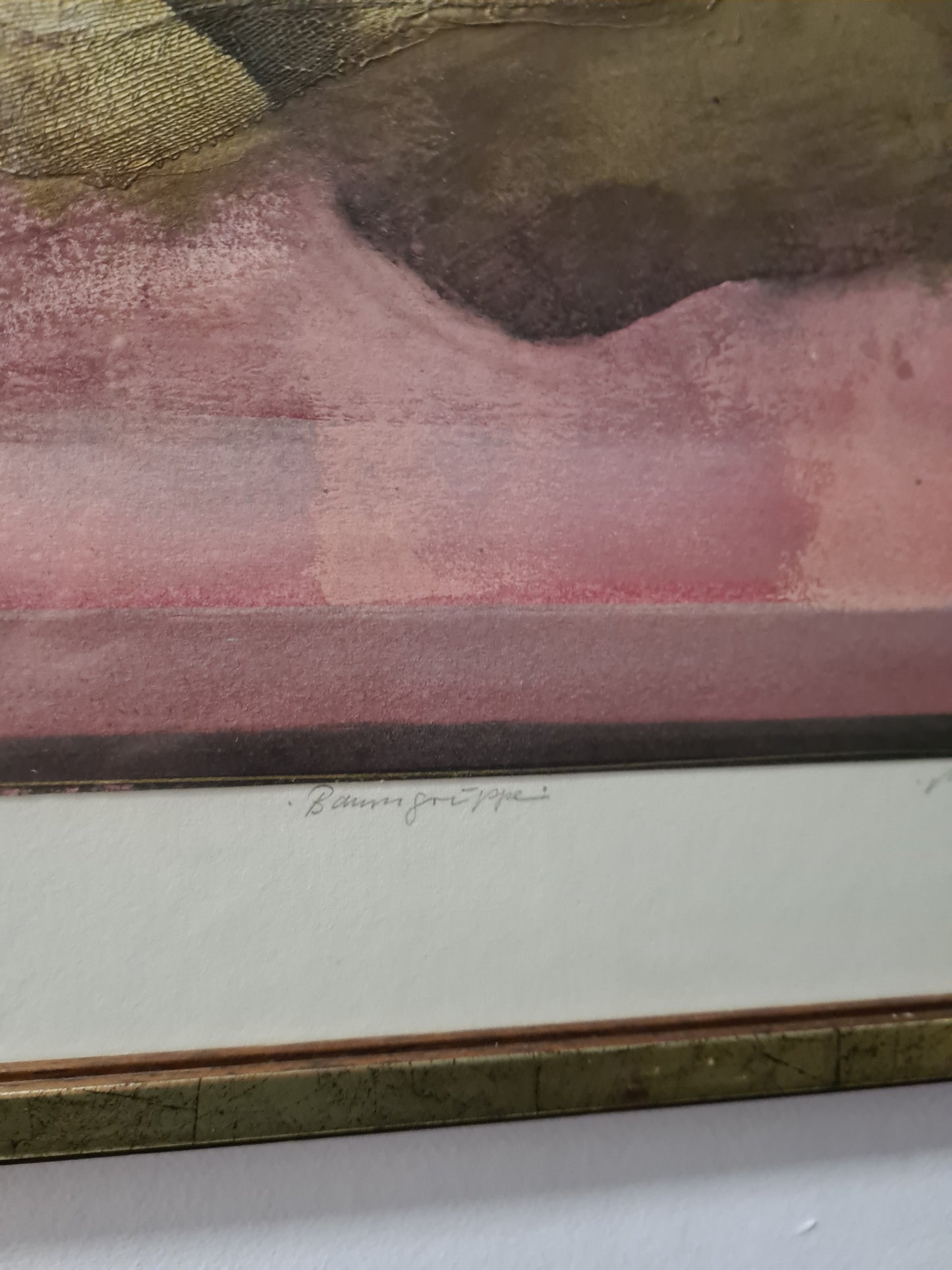 Ernst Peter Rade Original Gemälde Baumgruppe Signiert 63x53cm