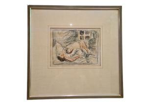 Willi Novak Litographie von Thieme Becker Kunstdruck Gemälde 48x48cm