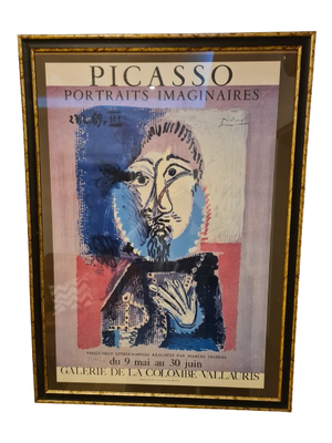 Picasso Portaits Imaginaires Kunstaustellung 242/250 Litographie 75x55cm
