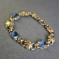 Antikes Armband mit blauen Steinen – Elegante Vintage-Verarbeitung