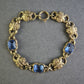 Antikes Armband mit blauen Steinen – Elegante Vintage-Verarbeitung