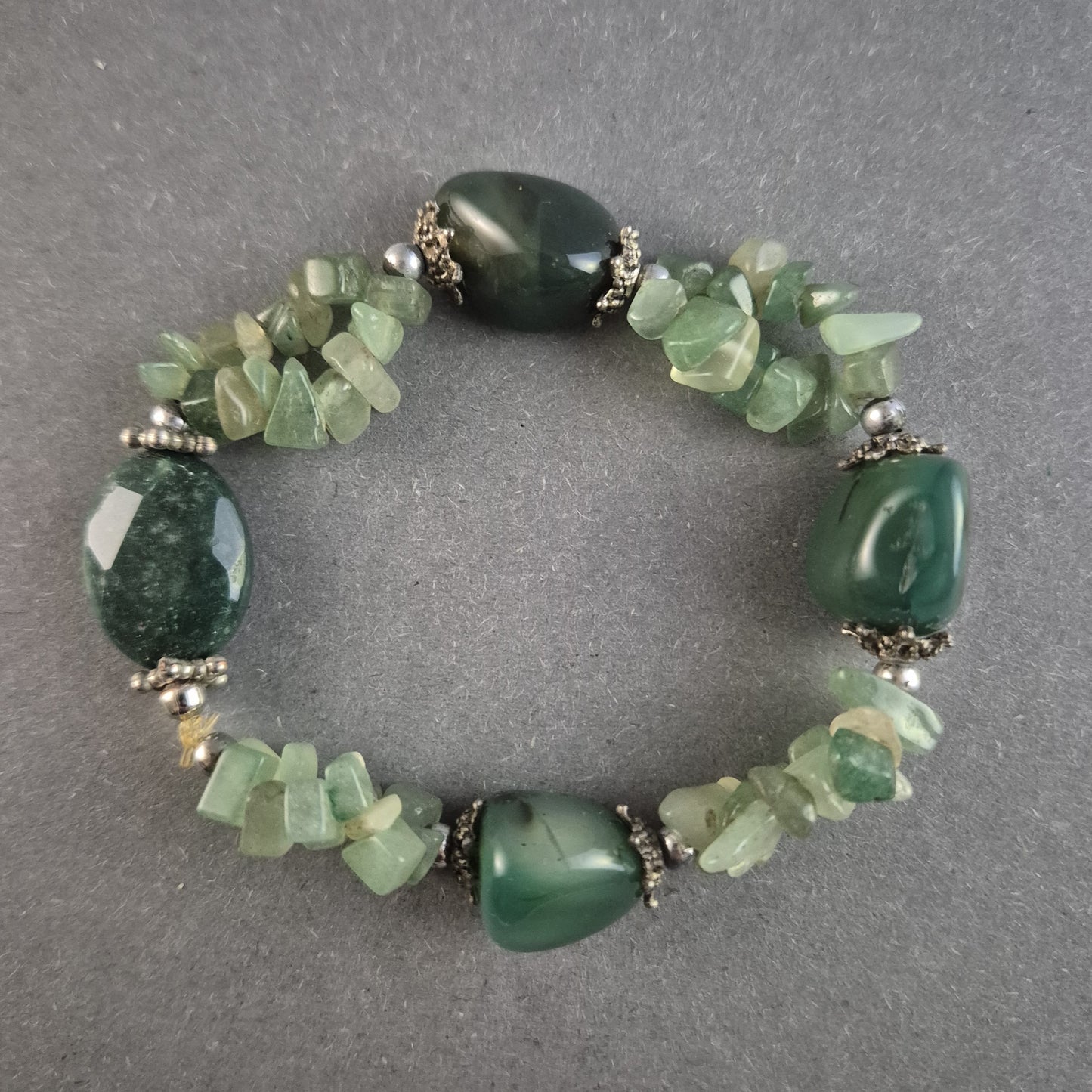 Edles Aventurin-Armband – Natürliche Schönheit in Grün