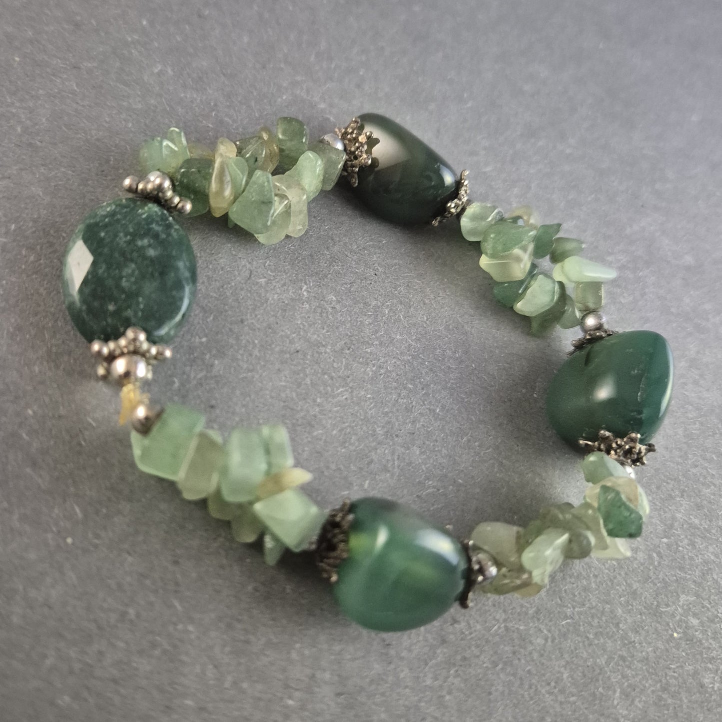 Edles Aventurin-Armband – Natürliche Schönheit in Grün