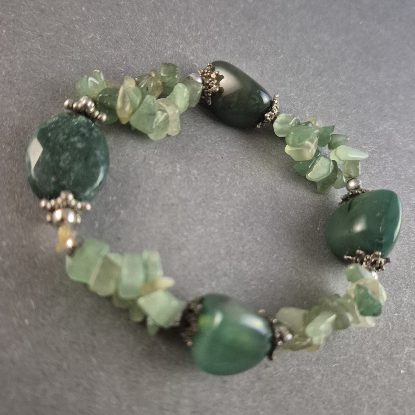 Edles Aventurin-Armband – Natürliche Schönheit in Grün