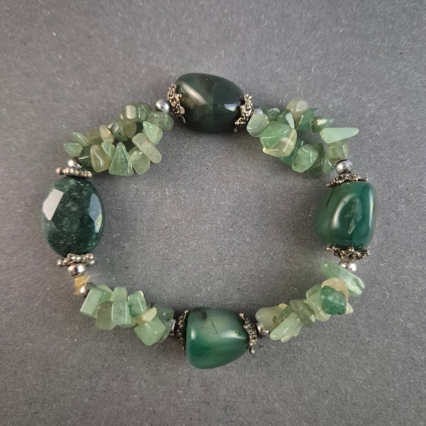 Edles Aventurin-Armband – Natürliche Schönheit in Grün