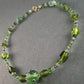Verspielte Glasperlenkette in Grüntönen – Handgefertigtes Unikat