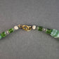 Verspielte Glasperlenkette in Grüntönen – Handgefertigtes Unikat